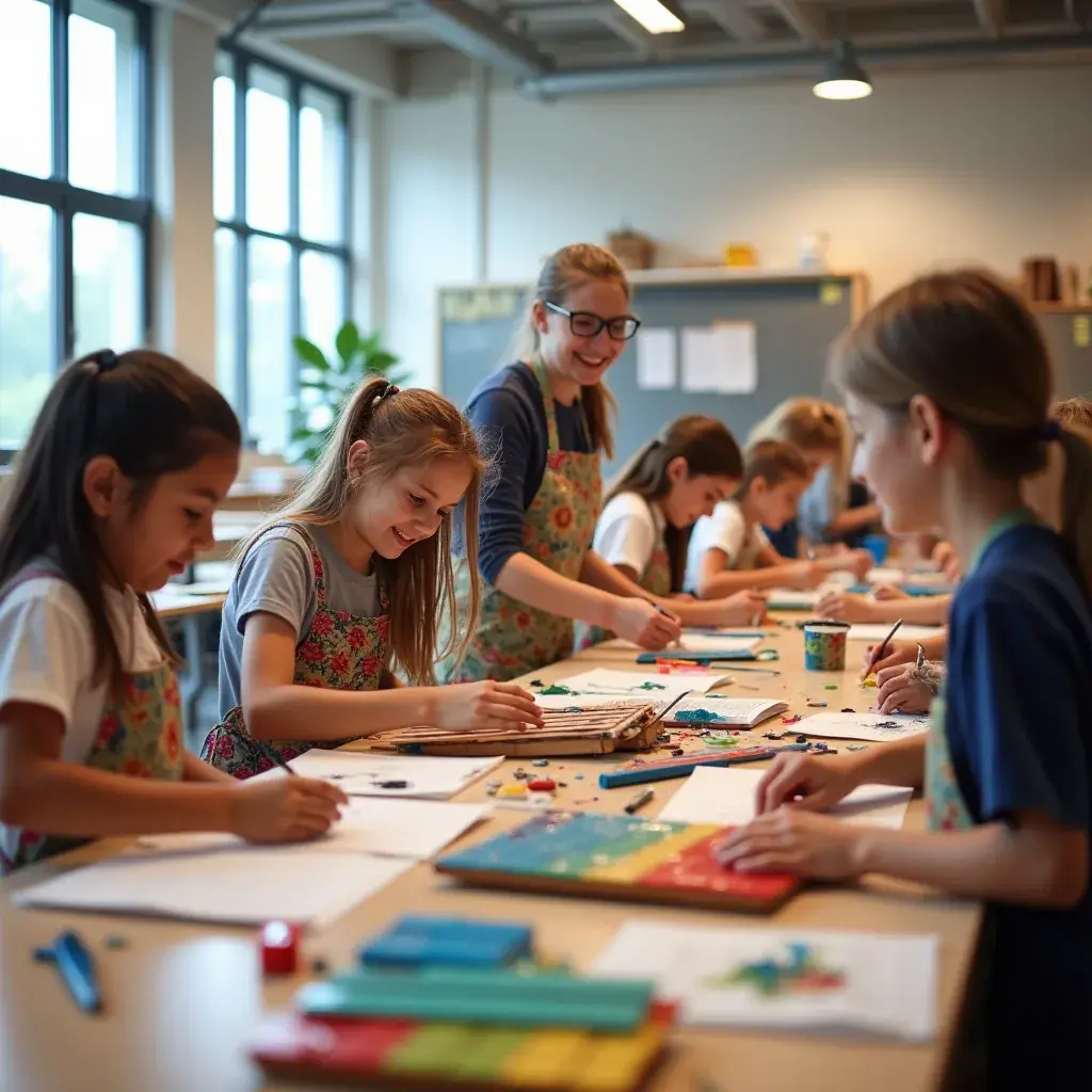 Modern office workspace